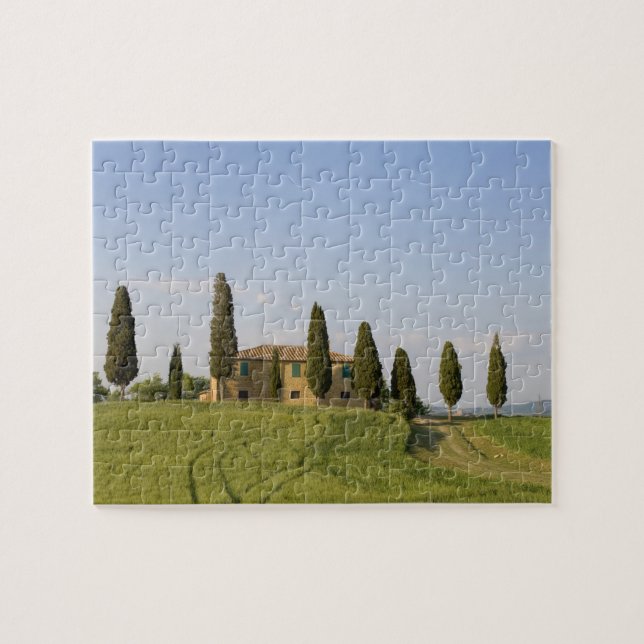 Puzzle Pienza, Val d'Orcia, province de Sienne, Toscane, (Horizontal)