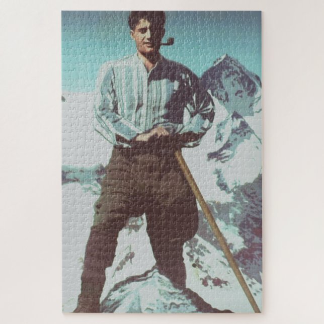 Puzzle Pier Giorgio Frassati Montagnard de l'esprit (Vertical)