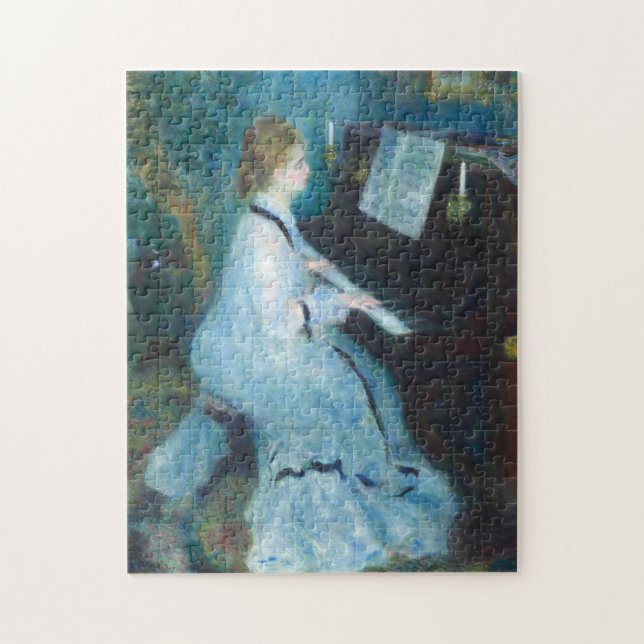 Puzzle Pierre-Auguste Renoir, Femme au Piano  (Vertical)