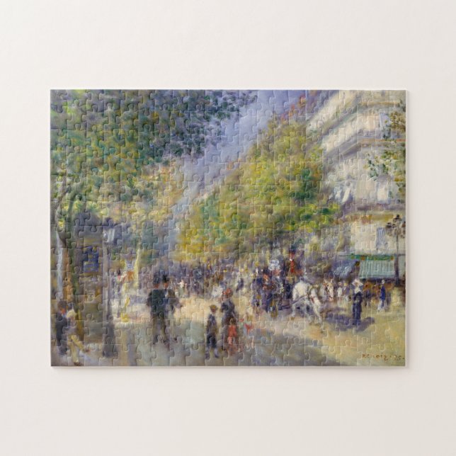 Puzzle Pierre-Auguste Renoir - Paris, Grands Boulevards (Horizontal)