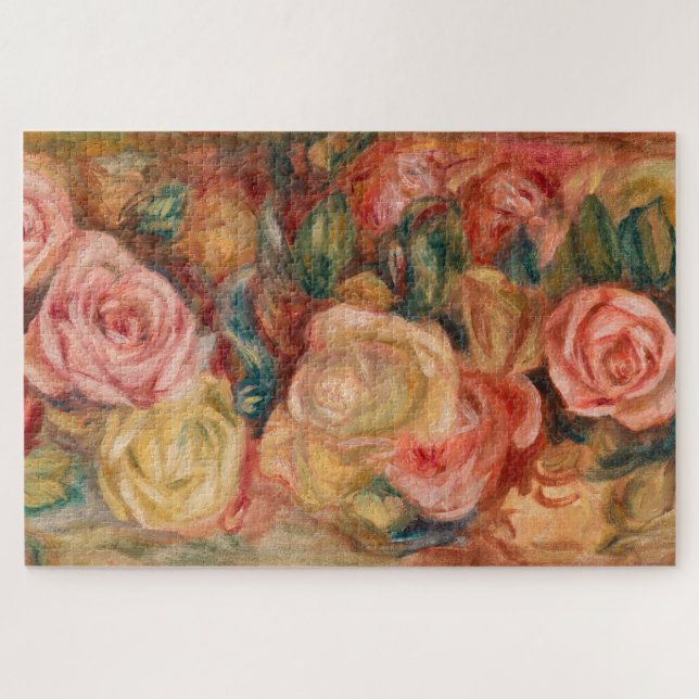 Puzzle Pierre-Auguste Renoir - Roses (Horizontal)