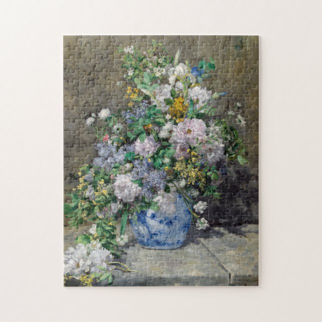 Puzzle Pierre-Auguste Renoir - Spring Bouquet (Vertical)