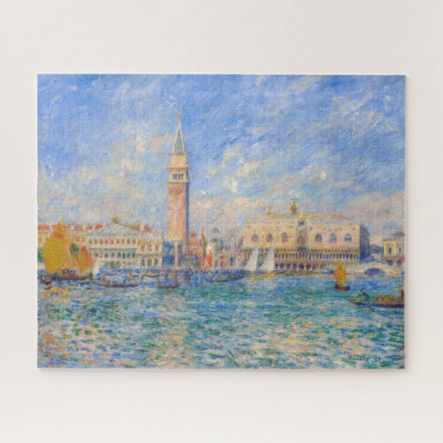 Puzzle Pierre-Auguste Renoir - Venise, le Palais des Doge (Horizontal)