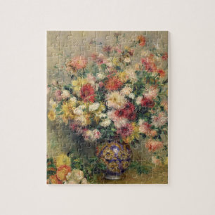 Puzzle Pierre dahlias de Renoir un  