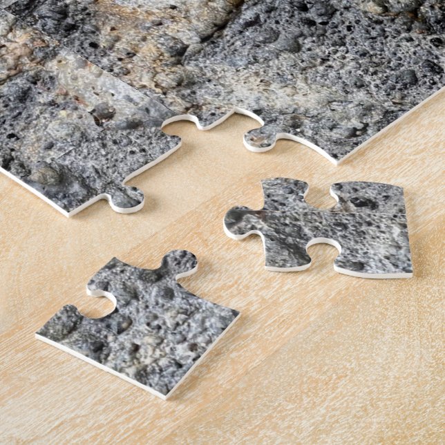 Puzzle Pierre poreuse | Motif facturé | (Côté)