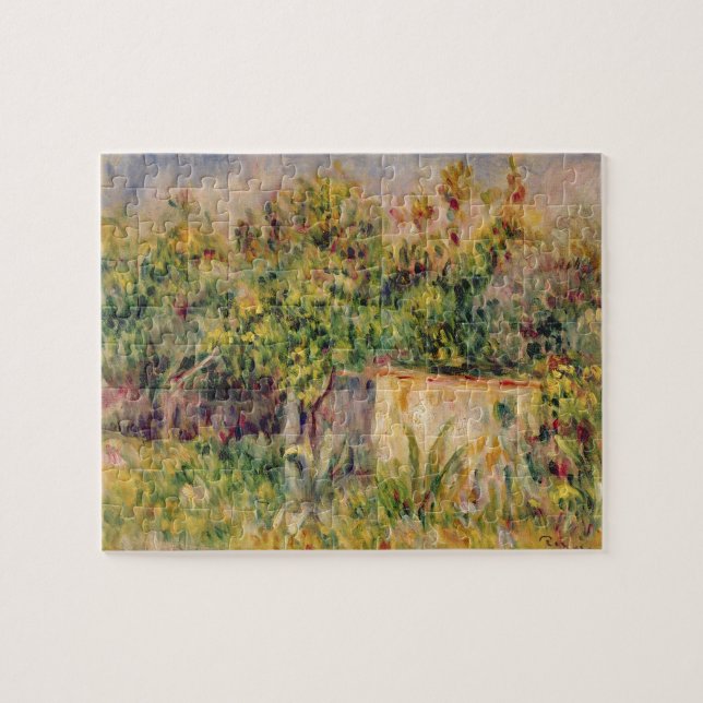 Puzzle Pierre un cabine de Renoir | dans une clairière (Horizontal)