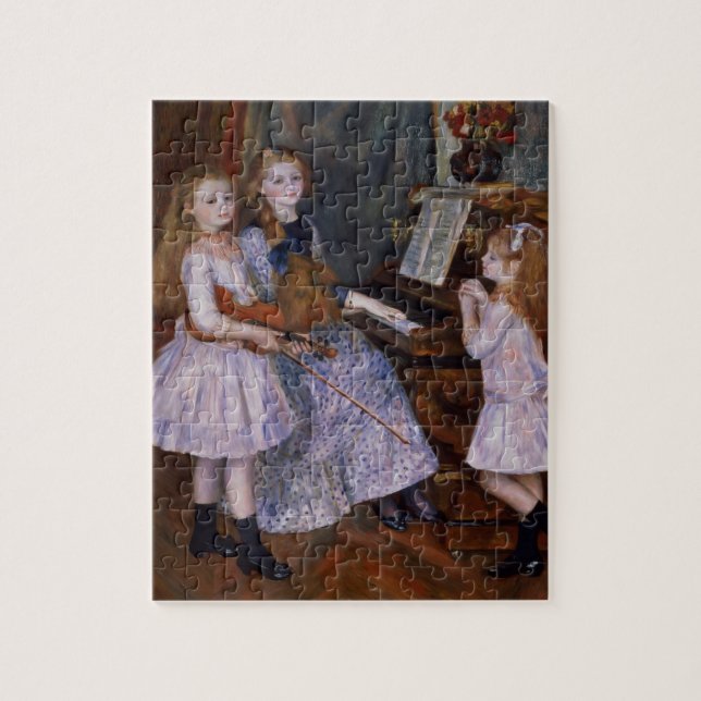 Puzzle Pierre un Renoir | les filles de Catulle Mendes (Vertical)