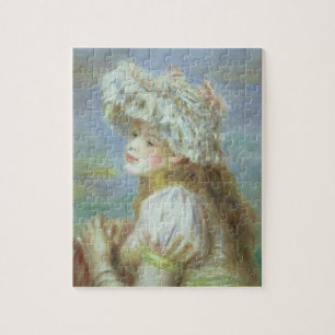 Puzzle Pierre une jeune femme de Renoir   dans un