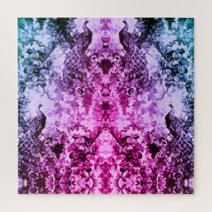 Puzzle Pierre victorienne socle à fleurs élégante toile m