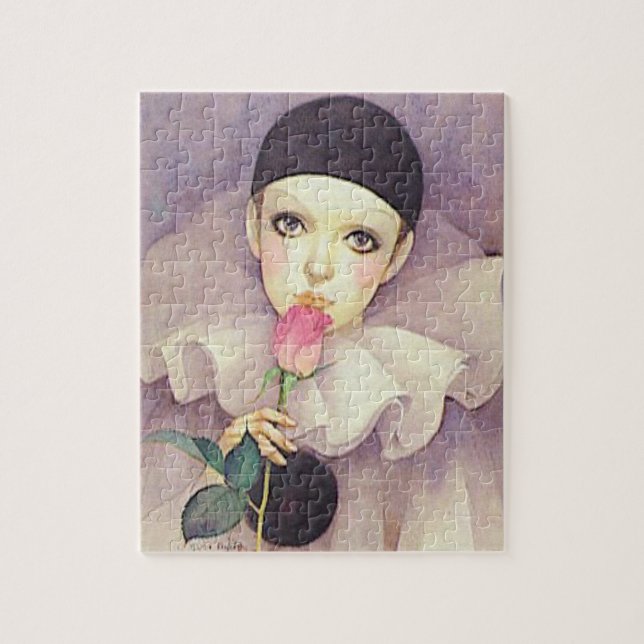 Puzzle Pierrot, 1980 (Vertical)