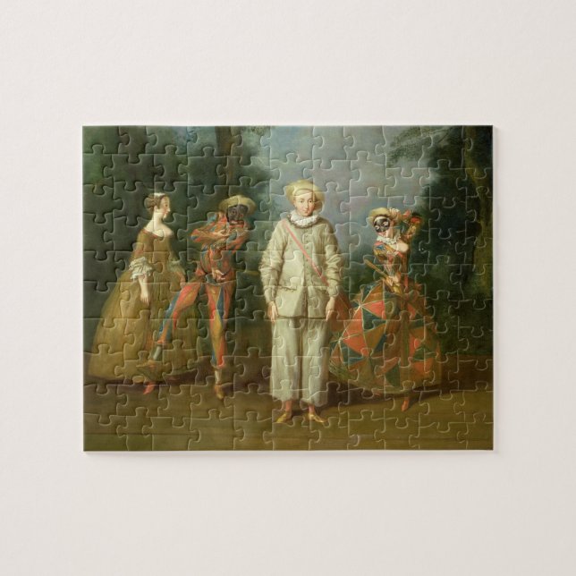 Puzzle Pierrot et harlequin (Horizontal)