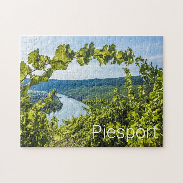 Puzzle Piesport Moselle Raisins Vins Vintages Souvenir (Horizontal)