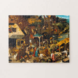 Puzzle Pieter Bruegel Célèbre Arts Visuels Pays-Bas Prove
