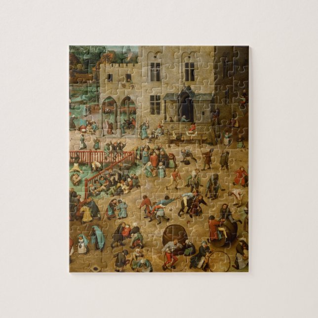 Puzzle Pieter Bruegel l’Aîné - Jeux pour enfants (Vertical)