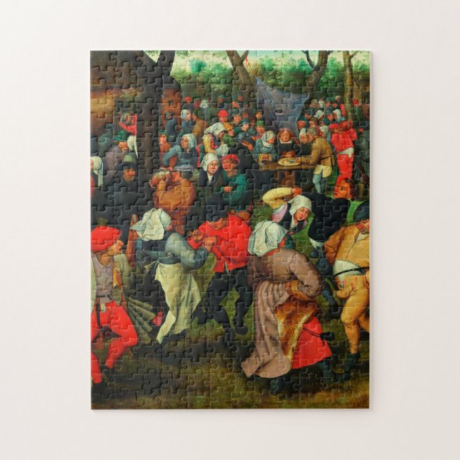 Puzzle Pieter Bruegel L'Ancien - La Danse Mariage (Vertical)