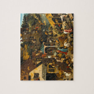 Puzzle Pieter Bruegel l'Ancien - Les Proverbes néerlandai