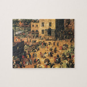 Puzzle Pieter Bruegel les jeux des enfants plus âgés