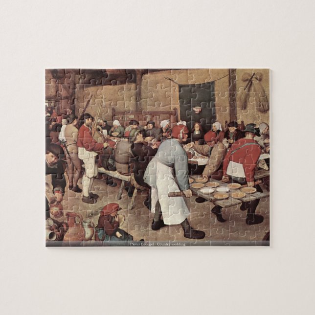 Puzzle Pieter Bruegel - mariage campagnard (Horizontal)