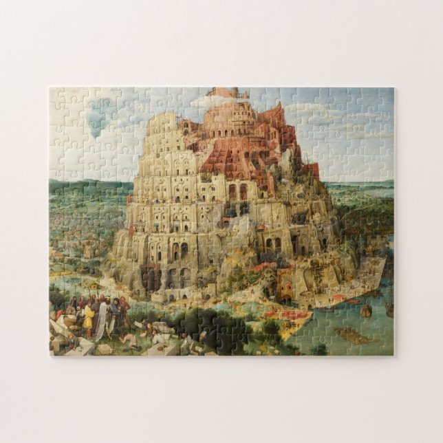 Puzzle Pieter Bruegel The Tower Of Babel Renaissance Art (Horizontal)