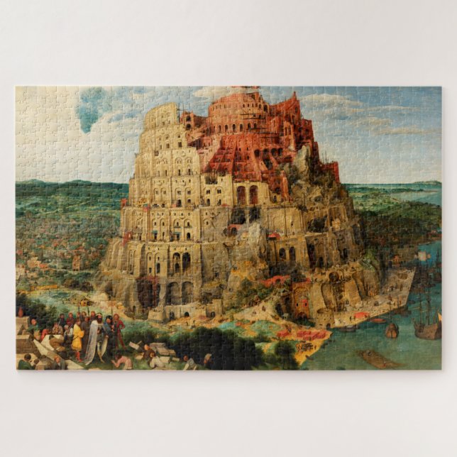 Puzzle Pieter Bruegel's "The Tower of Babel" (circa 1563) (Horizontal)