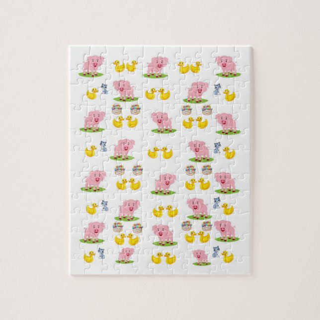 Puzzle Pig (Vertical)