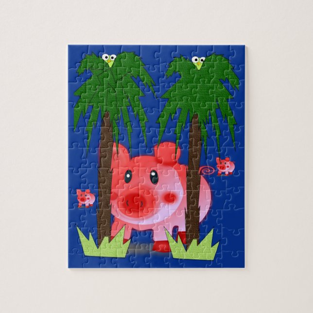 Puzzle Pig (Vertical)