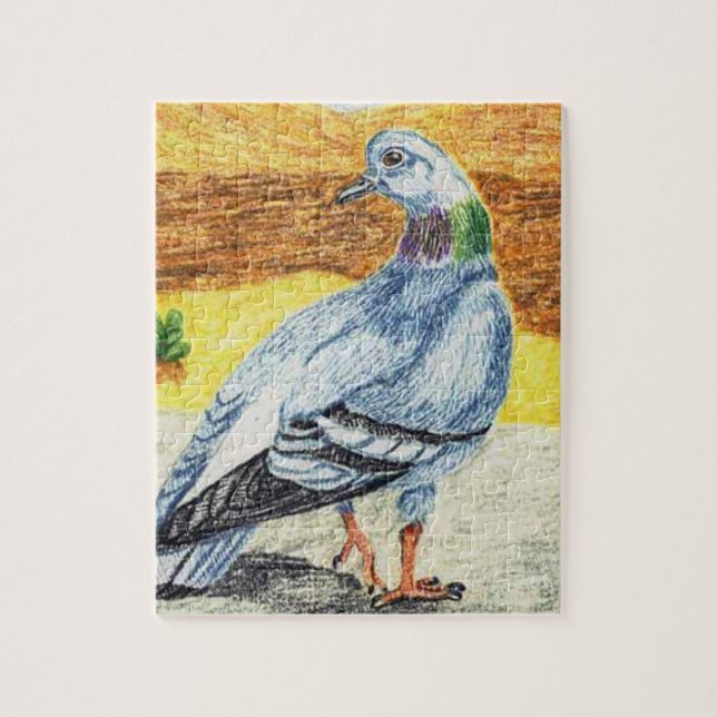 Puzzle Pigeon (Vertical)