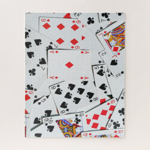 Puzzle Pile colorée de Poker Jouer des cartes