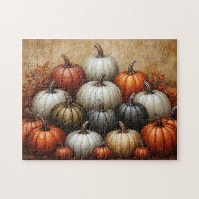 Puzzle Pile de Citrouilles (Horizontal)
