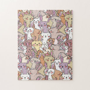 Puzzle Pile de lapins ! Mignonne, mais difficile