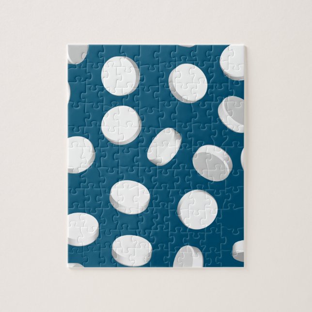 Puzzle pilules bleues (Vertical)