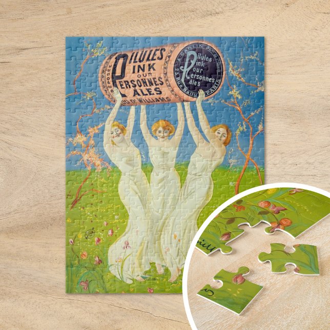 Puzzle Pilules roses pour les gens pâles | Leonetto Cappi (Créateur téléchargé)
