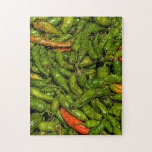 Puzzle Piments à vendre au marché