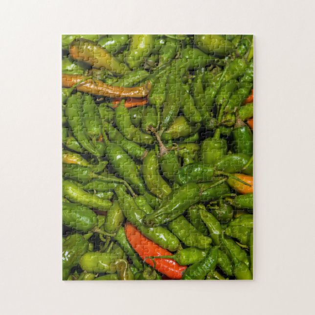 Puzzle Piments à vendre au marché (Vertical)