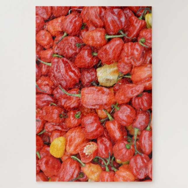 Puzzle Piments chauds Madame Jeanette (Vertical)