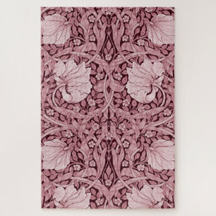 Puzzle Pimpernel Maroon, William Morris