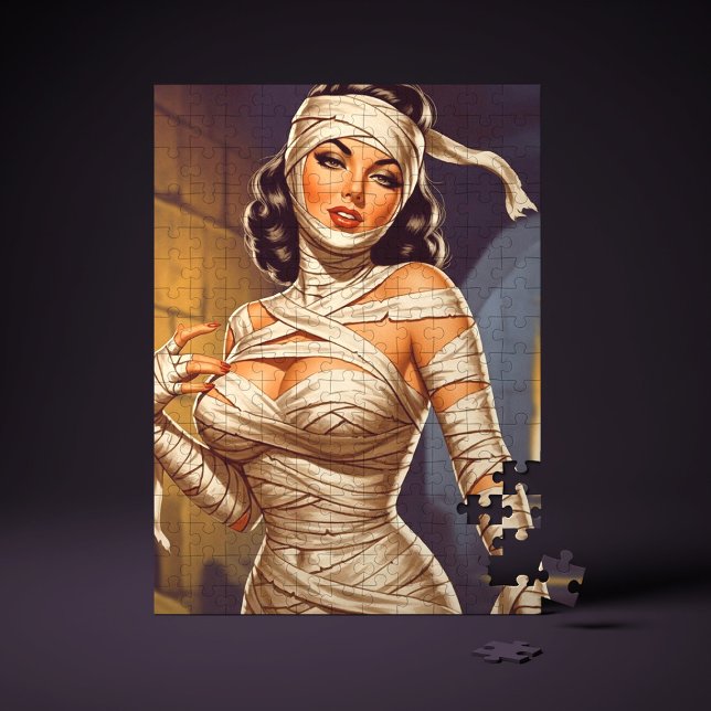 Puzzle Pin-up Momie Vintage (Créateur téléchargé)