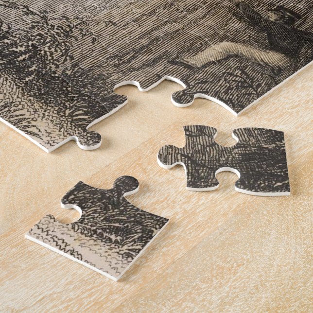 Puzzle Pine Forest, Oregon (Côté)
