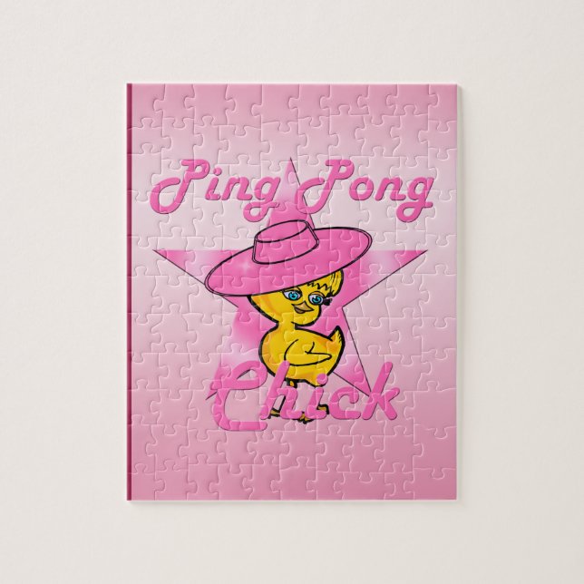 Puzzle Ping Pong Chick #8 (Vertical)