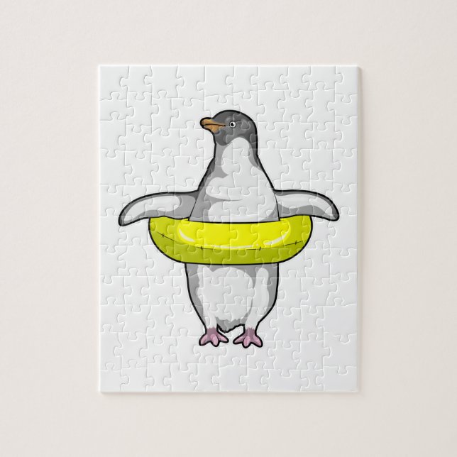 Puzzle Pingouin with Swim (Vertical)