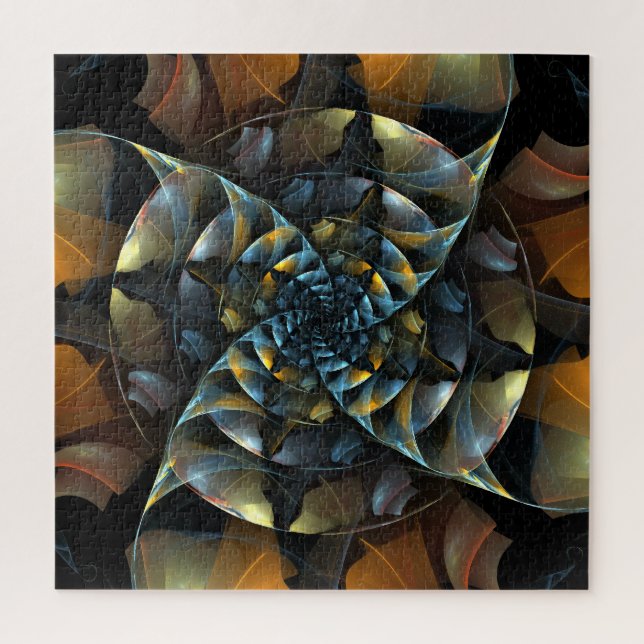 Puzzle Pinwheel Art Abstrait (Vertical)