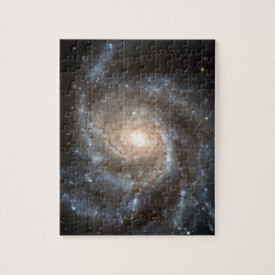 Puzzle Pinwheel galaxy Hubble Telescope Espace extra-atmo