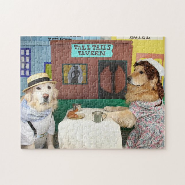Puzzle Pionniers Golden Retriever (Horizontal)