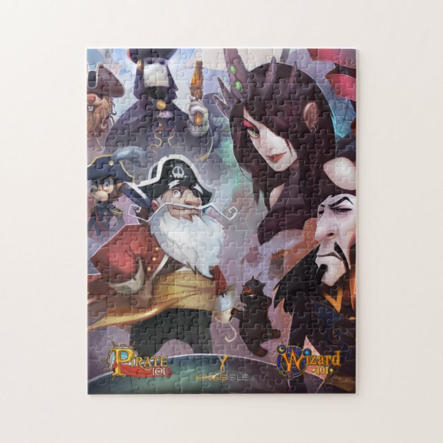 Puzzle Pirate101 et Wizard101 (Vertical)