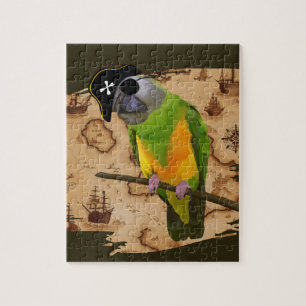 Puzzle Pirate Sénégal Parrot Carte des trésors