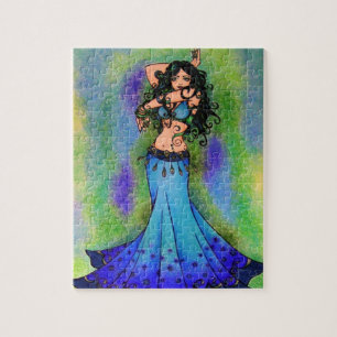 Puzzle Pisces Belly Dancer Art