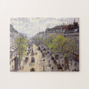 Puzzle Pissarro - Boulevard Montmartre, Printemps