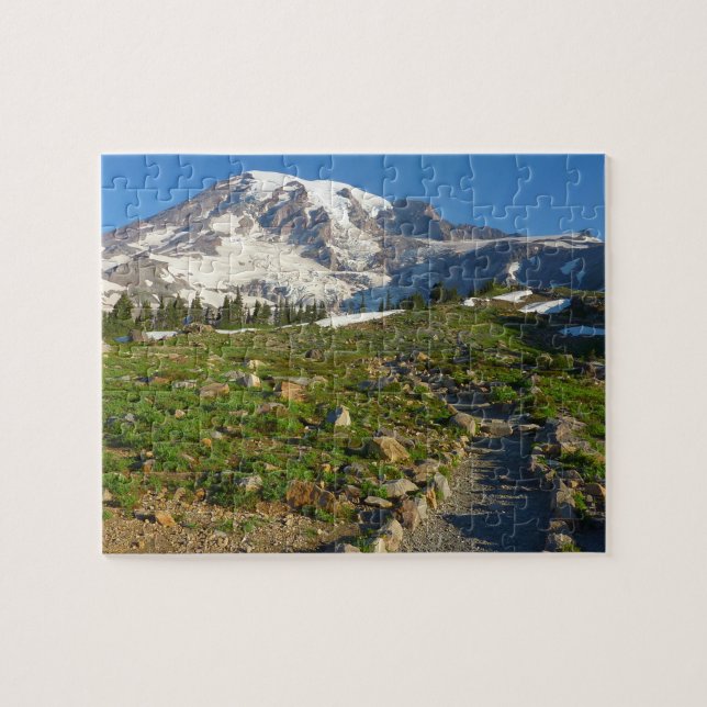 Puzzle Piste Skyline Mount Rainier (Horizontal)