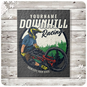 Puzzle Piste VTT de descente personnalisée