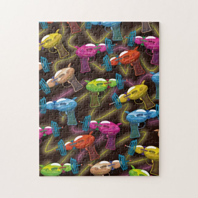 Puzzle pistolet à rayons sci fi (Vertical)